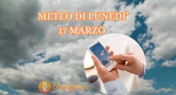 Meteo di lunedì 17 marzo: servono ancora cappotto ed ombrello