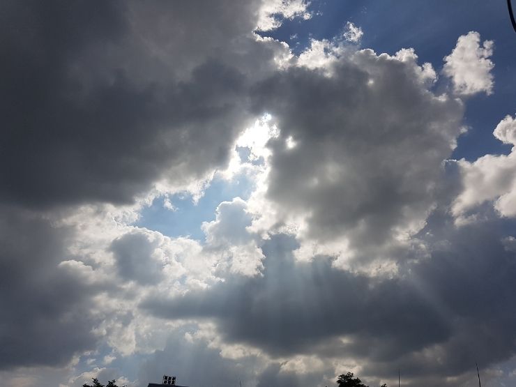 Cielo con le nuvole