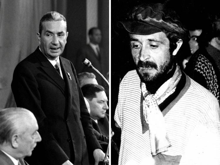 Una combo con Aldo Moro e Peppino Impastato, uccisi rispettivamente dal terrorismo e dalla mafia nello stesso giorno. il 9 maggio