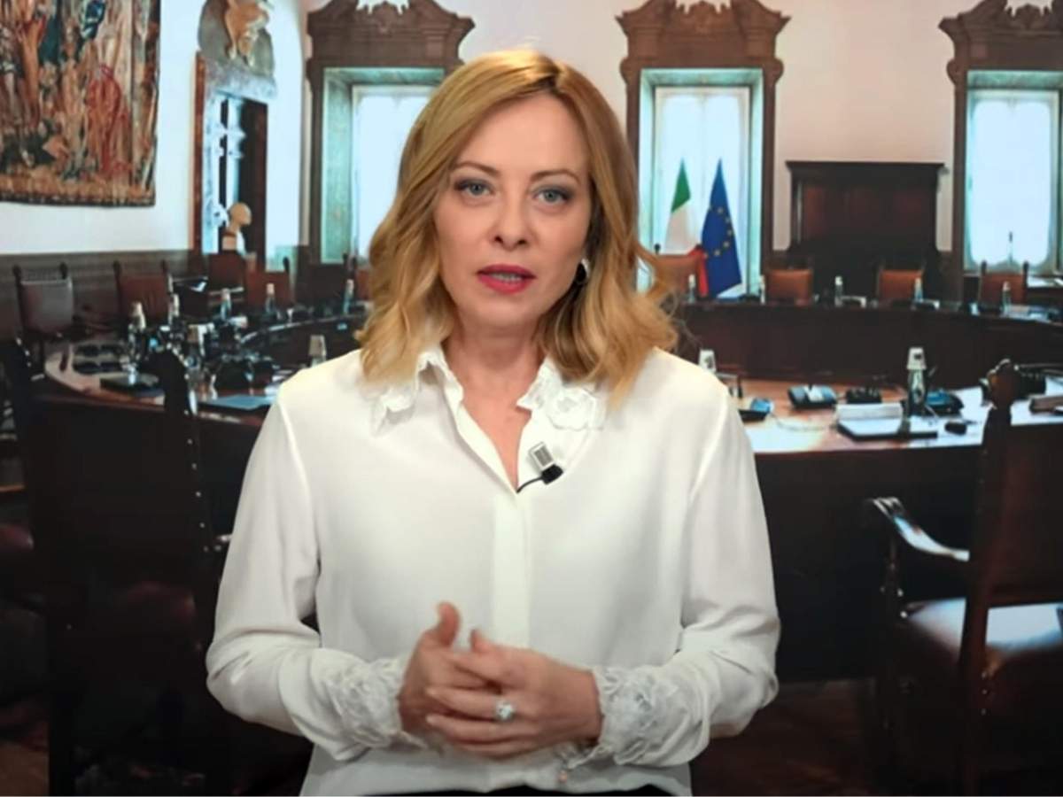 La premier Giorgia Meloni in un video sui social in occasione del Primo Maggio
