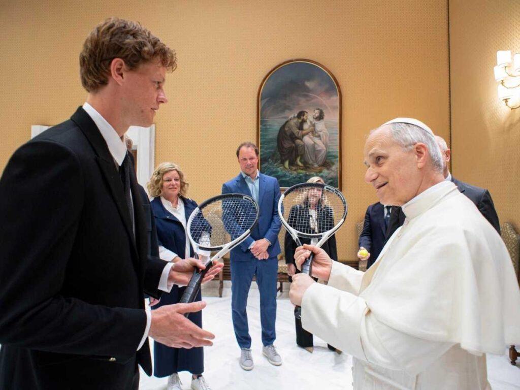 Il Papa riceve Sinner in Vaticano