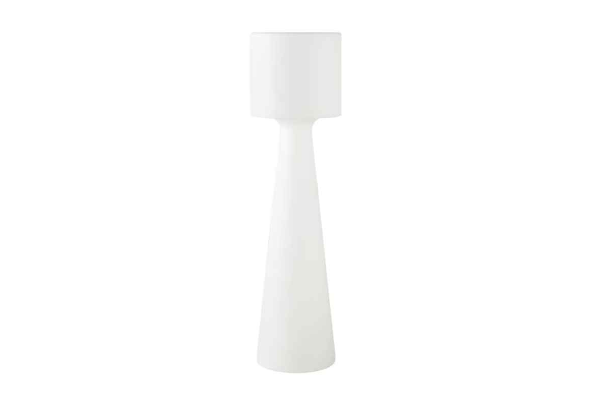 Lampada Piantana Lodge Maisons du Monde di colore bianco