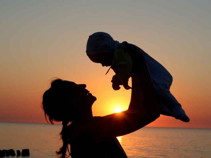 Mamma con figlio