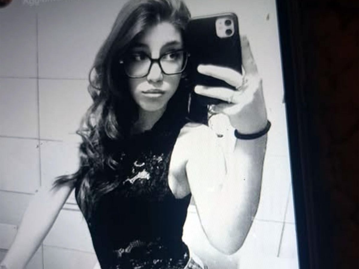 Martina Carbonaro in un selfie