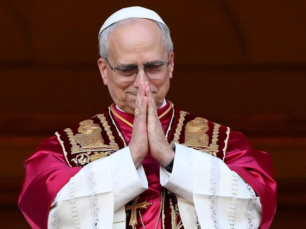 Papa Leone XIV dopo la sua elezione