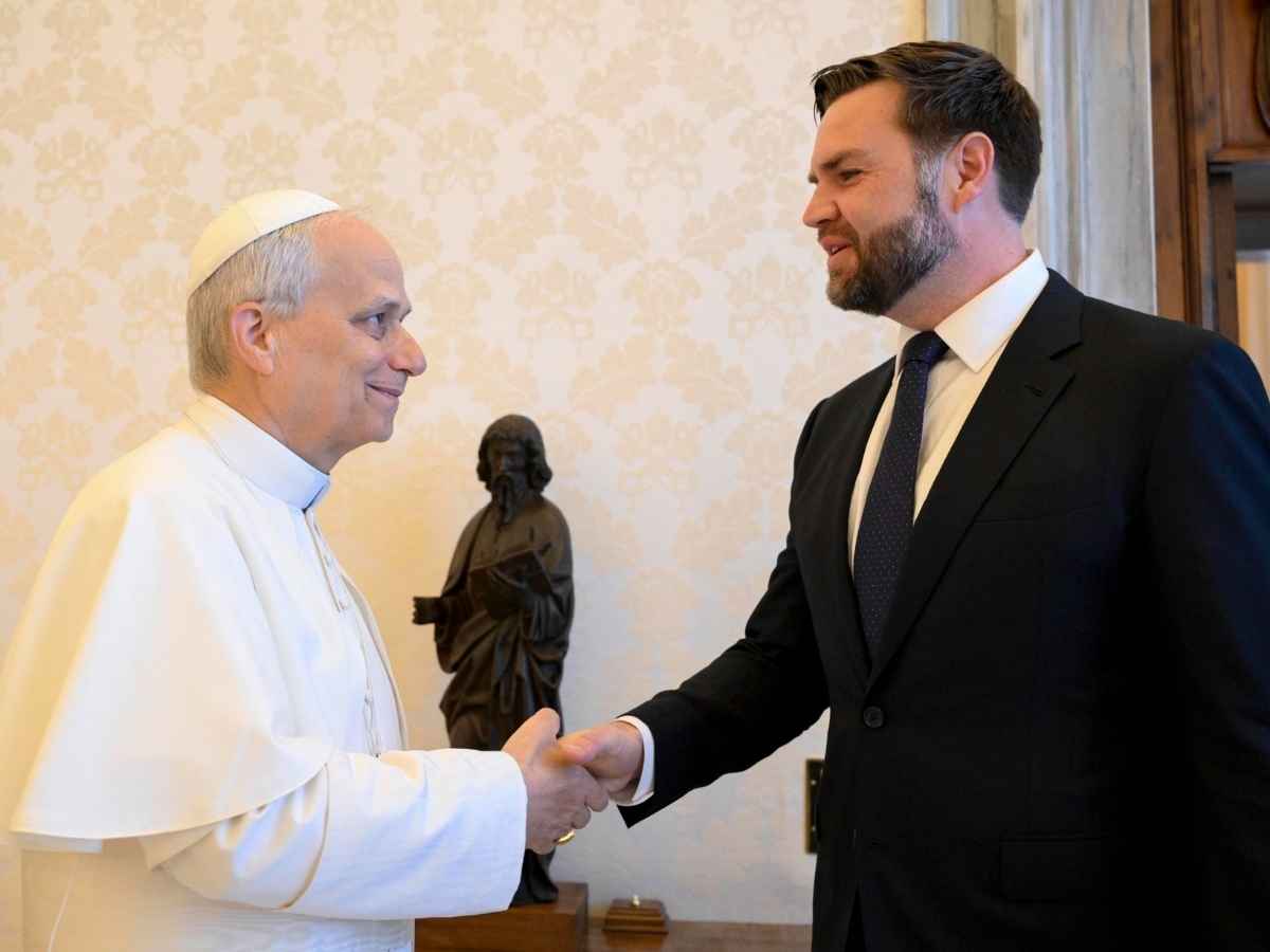 Papa Leone XIV e Jd Vance