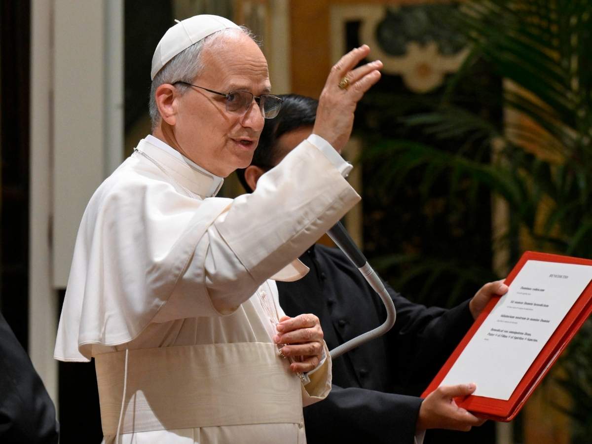 Papa Leone XIV a San Pietro