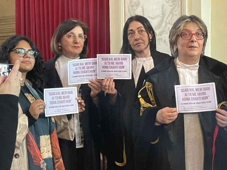 Proteste Saman Abbas