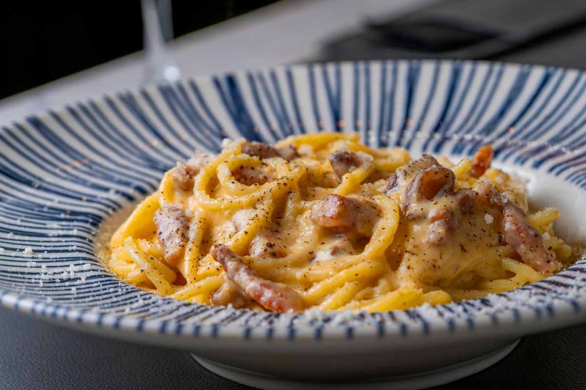 piatto di carbonara