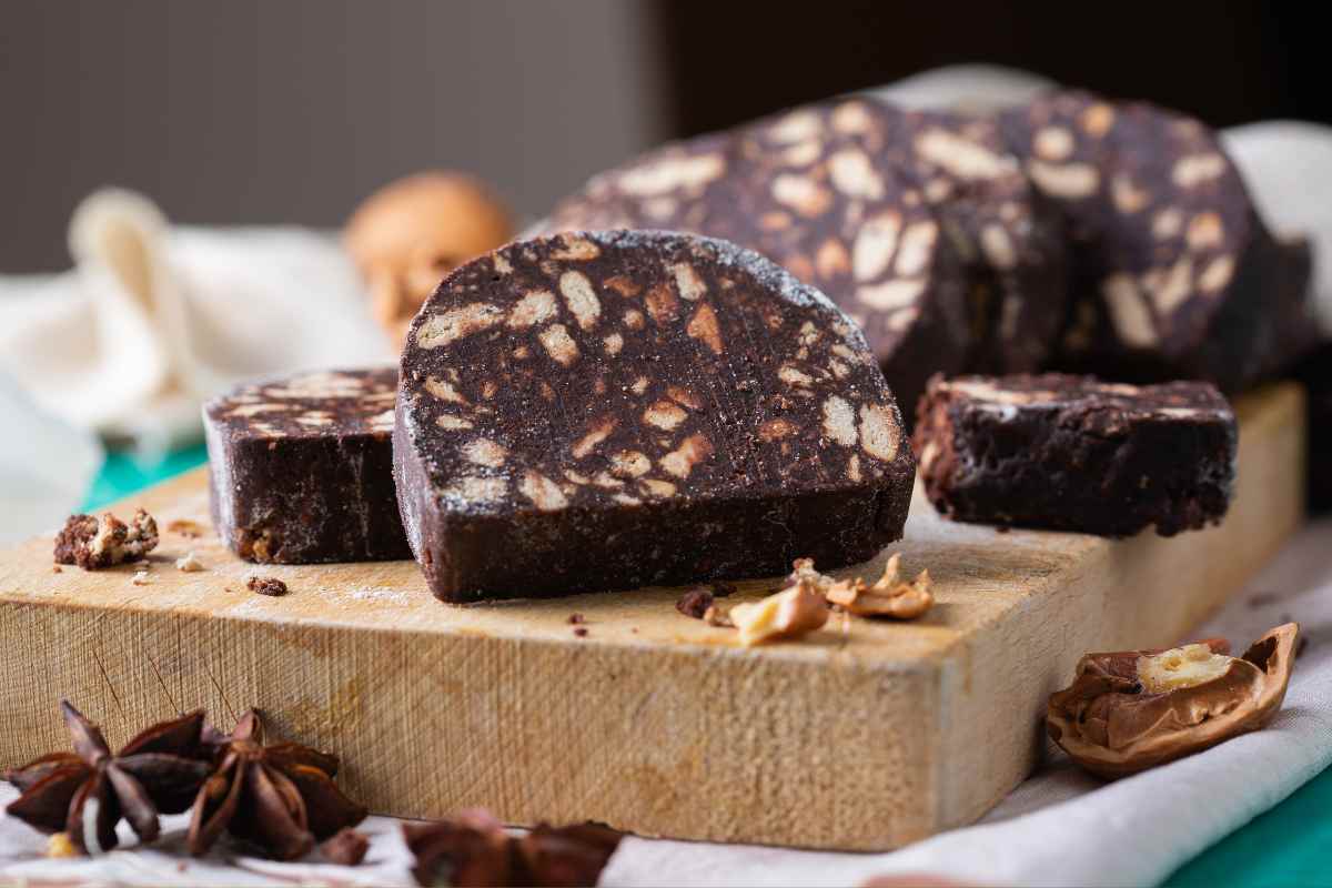 salame di cioccolato light