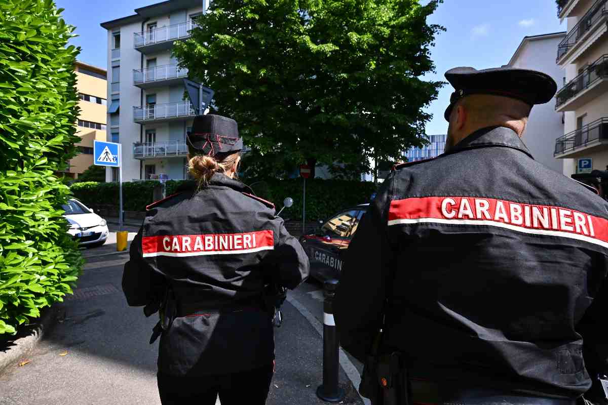 carabinieri in azione