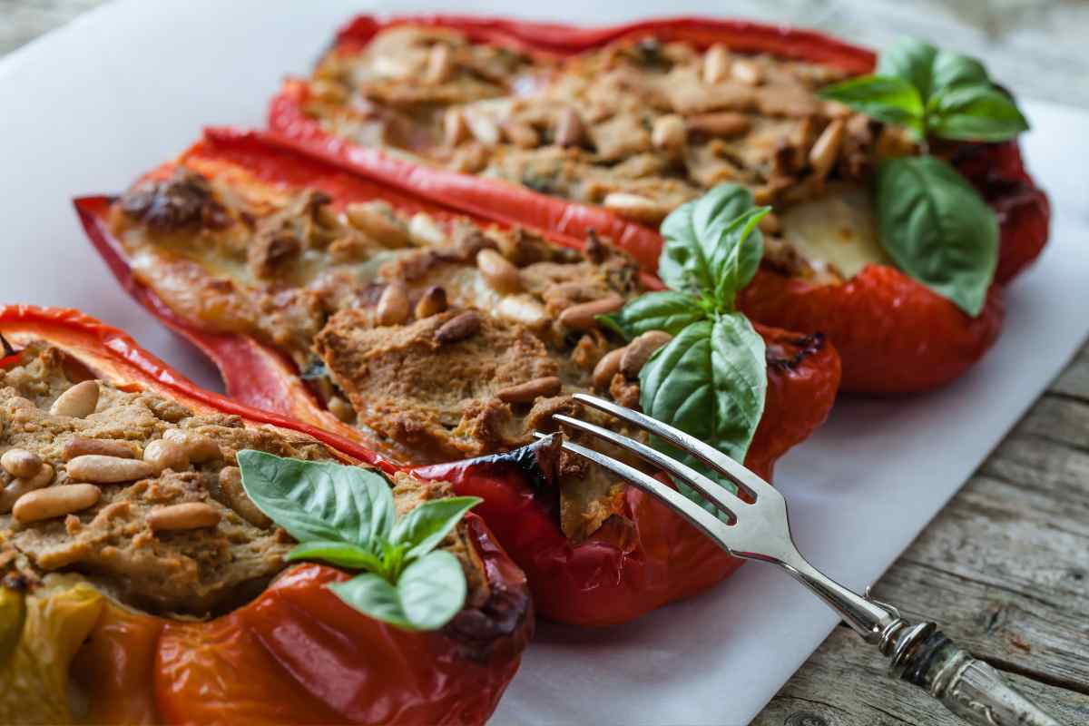 peperoni con tonno