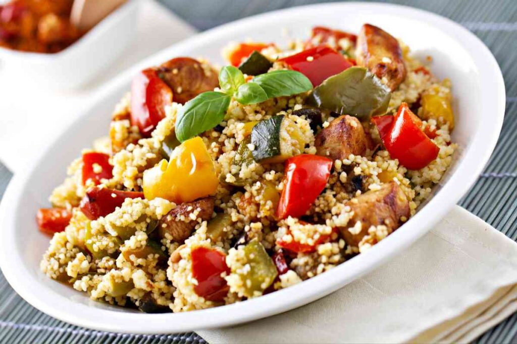 cous cous di verdure