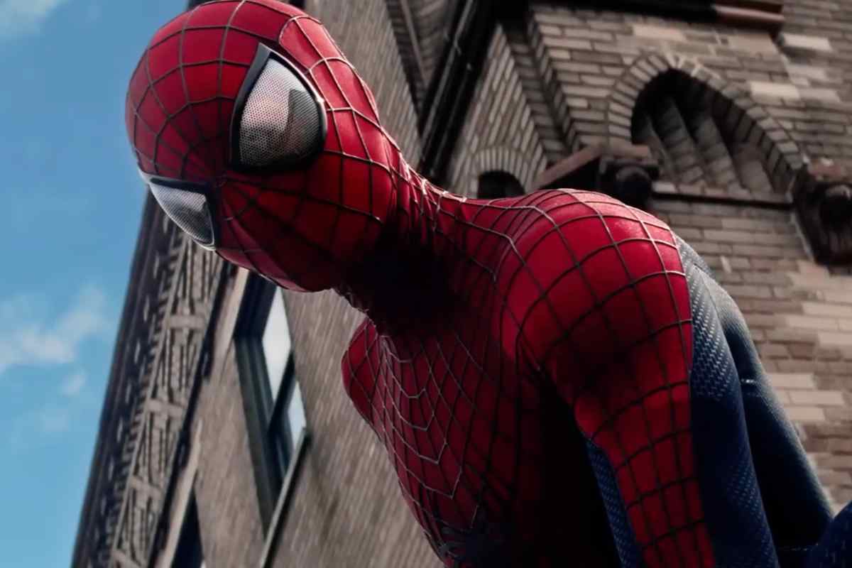 Spider-Man in una scena del film