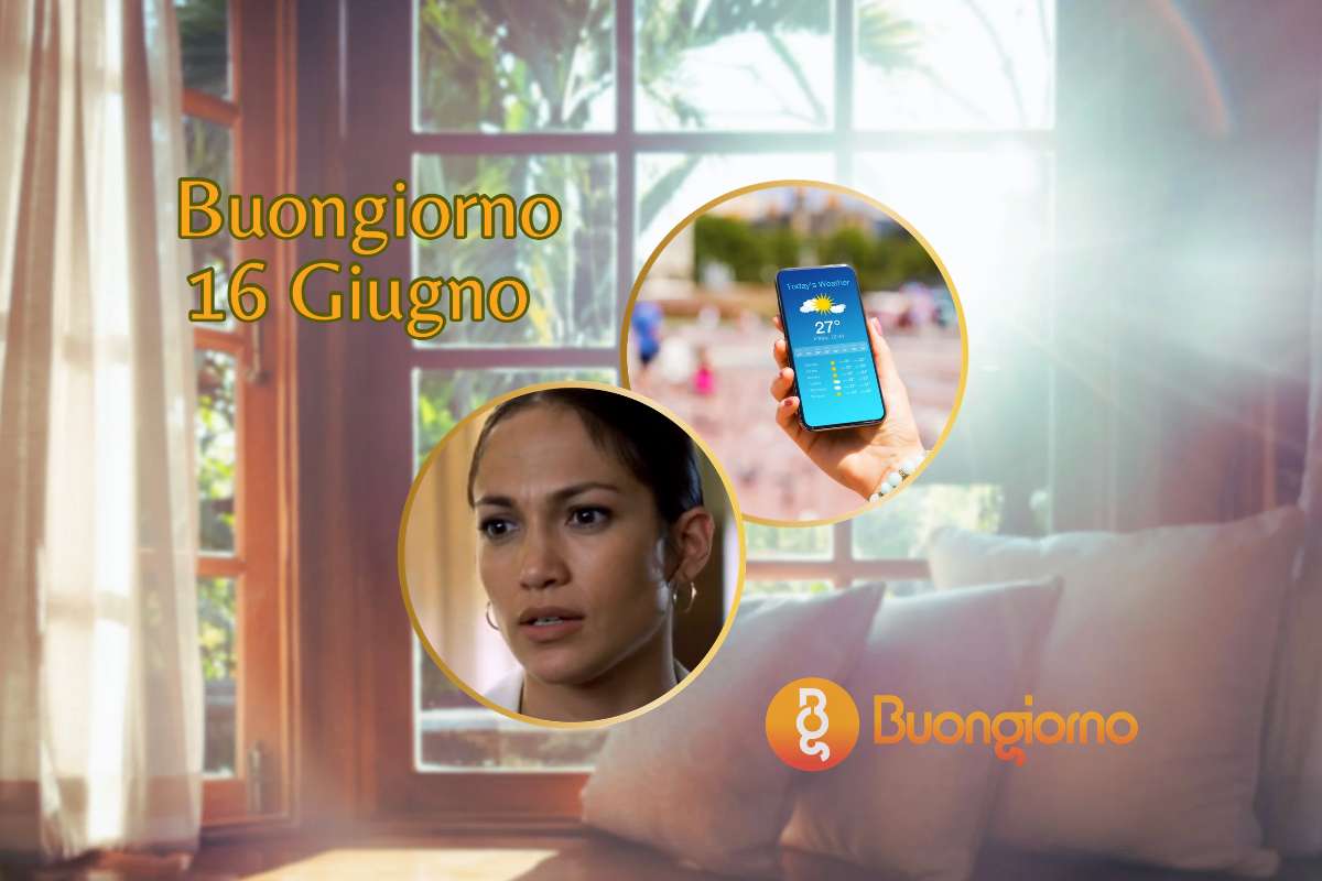 Sfondo con finestre, telefono e Marisa di Un Amore a 5 Stelle