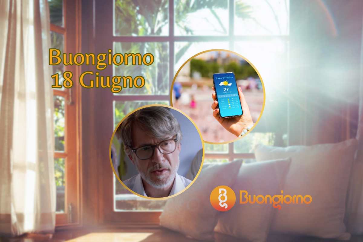 Sfondo con finestre, cellulare e Gianni di Lo Sposo Indeciso