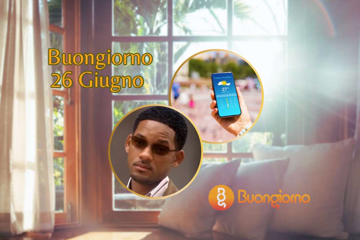Sfondo con finestre, cellulare e Will Smith