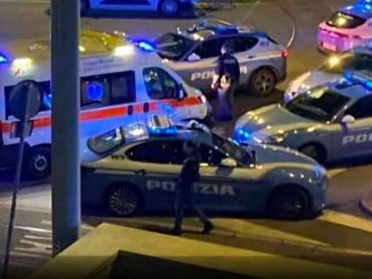 Polizia in strada