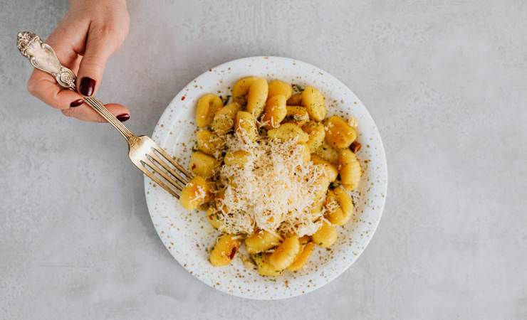 gnocchi con crema di carote
