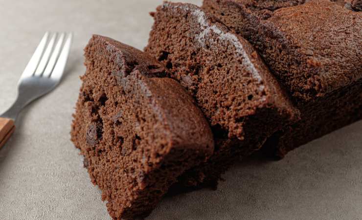 fette di plumcake al cioccolato