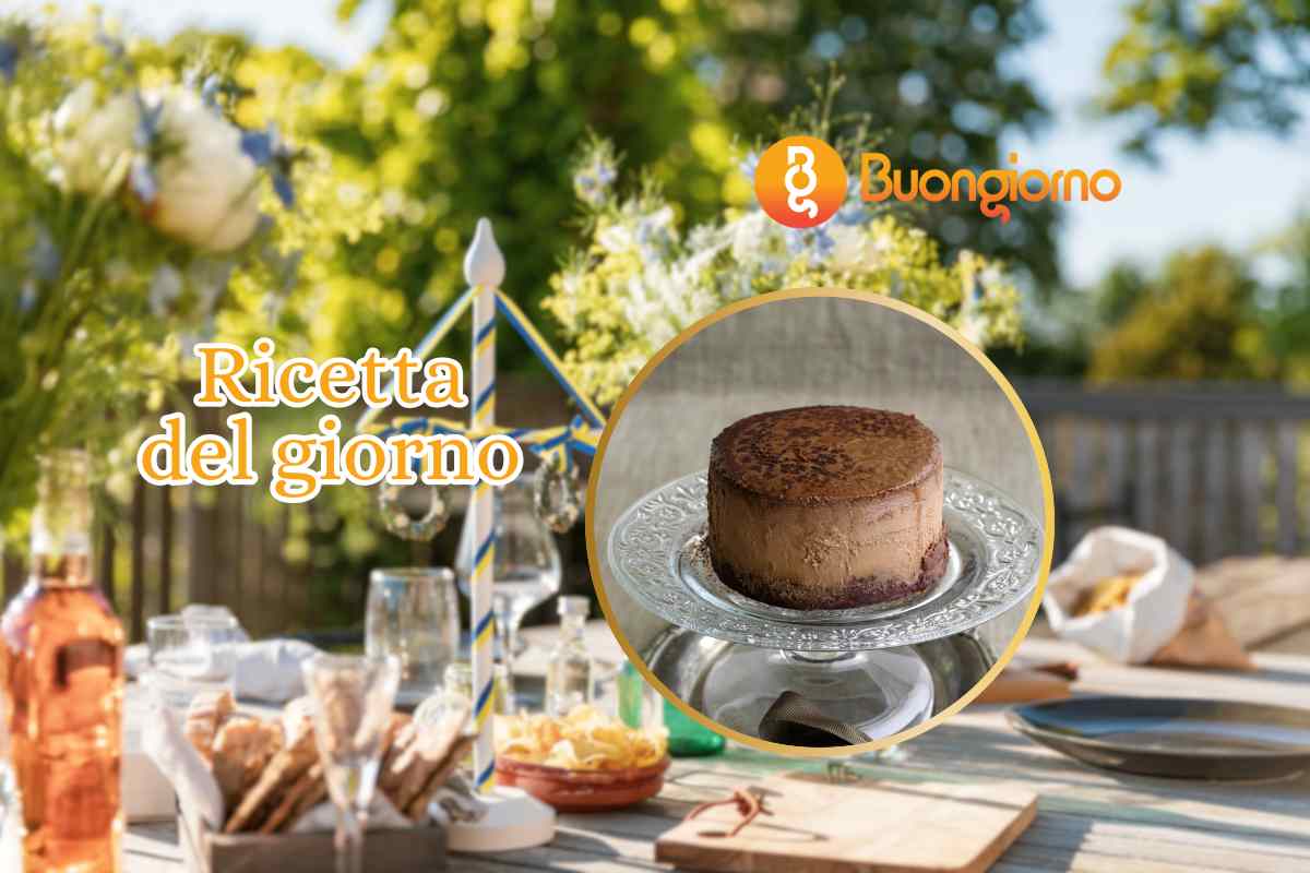 tavola apparecchiata tortino al cioccolato