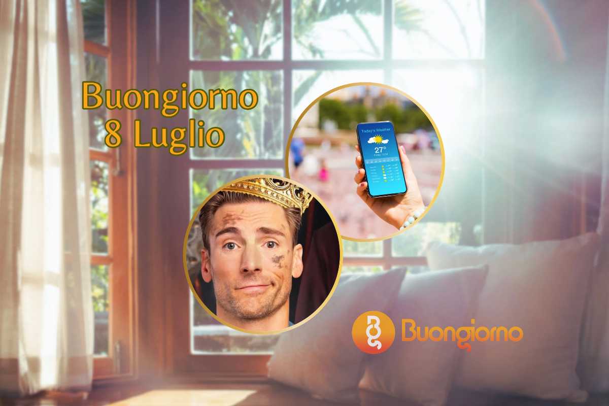 Sfondo con finestre, cellulare e Johnny di Un duca all'improvviso
