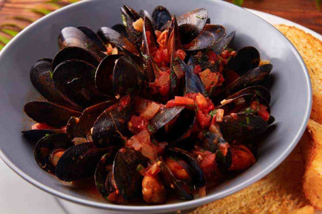cozze con pomodoro