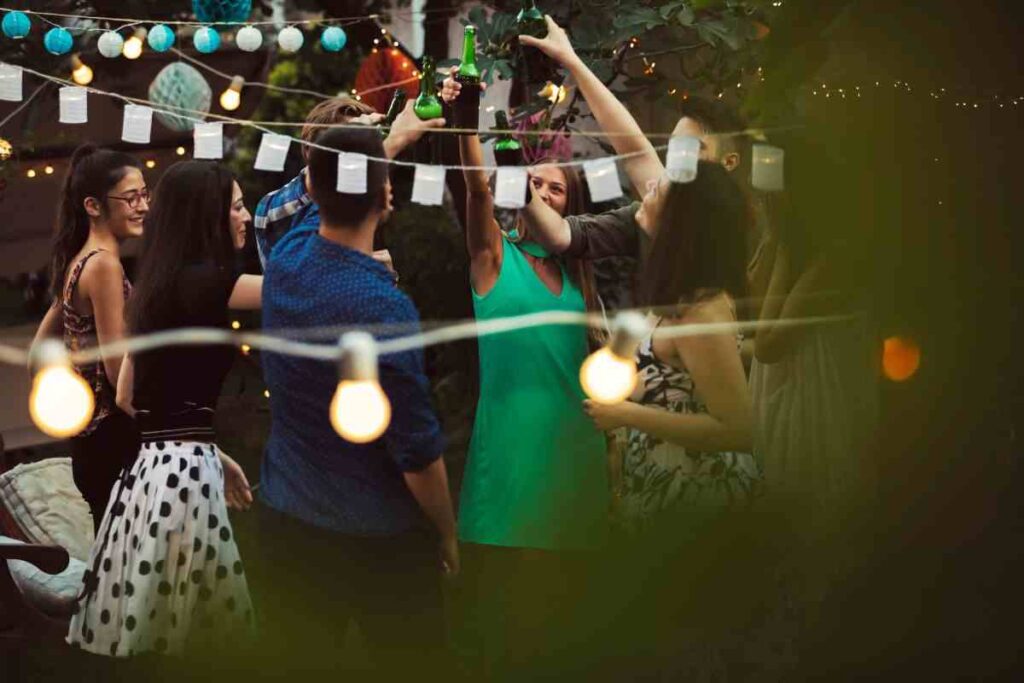 party in giardino