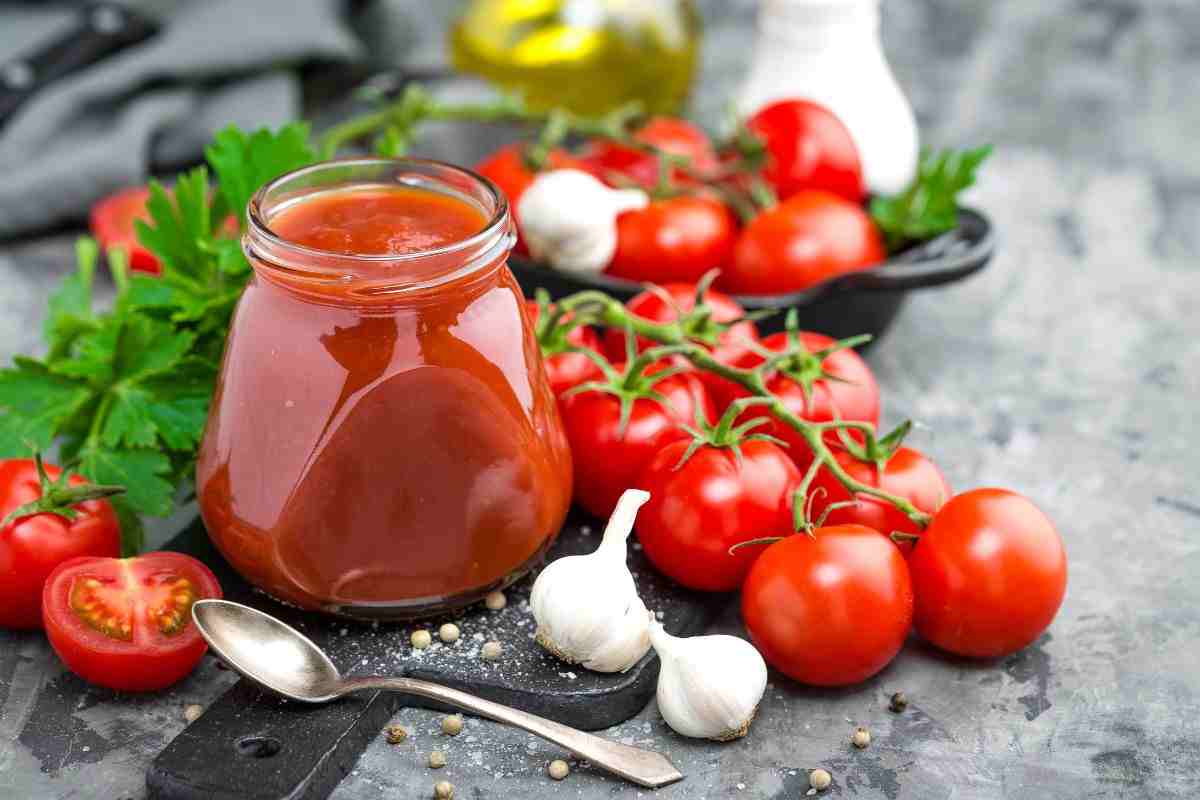 conserva di pomodoro con ciliegini