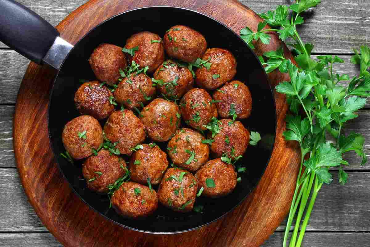 polpette in pentola