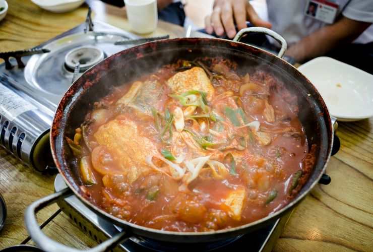 zuppa di pesce in casseruola