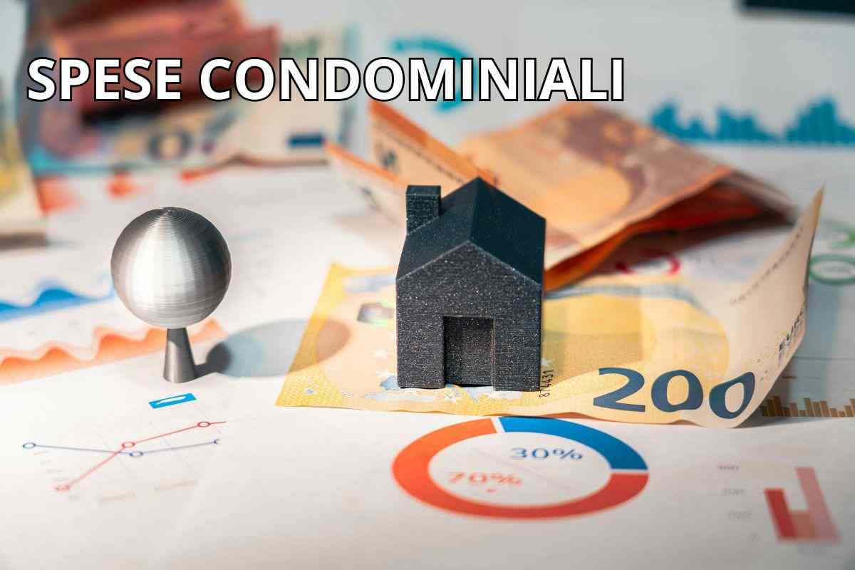 casetta con soli, spese condominiali