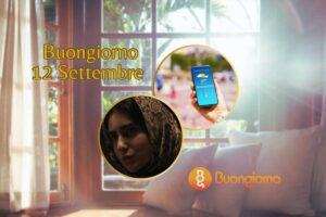 Finestre sullo sfondo e telefono con meteo