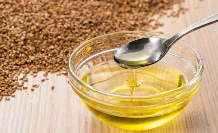 olio di semi di lino
