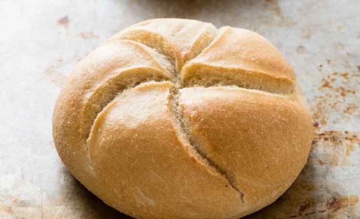 rosetta di pane bianco
