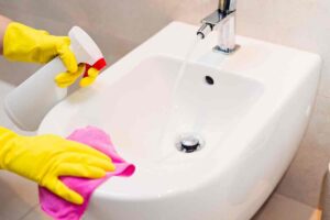 pulizia bidet